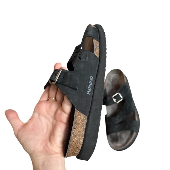 MEPHISTO Buckle sandals Size - Picture 7 of 9